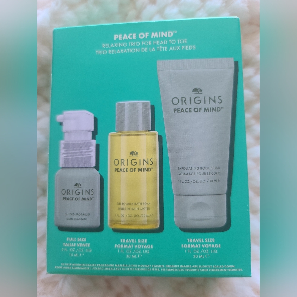 Origins Peace of Mind Trio